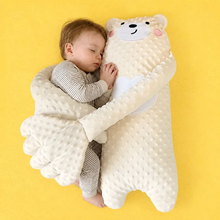 SleepyBearNight™  Peluche Calmante per Neonati con Tapping Rilassante a 3 Ritmi