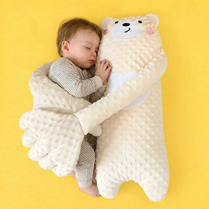 SleepyBearNight™  Peluche Calmante per Neonati con Tapping Rilassante a 3 Ritmi